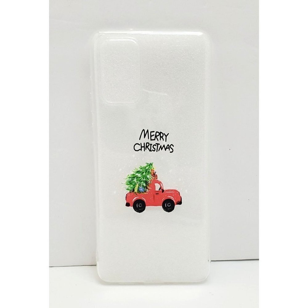 Galaxy S20 Plus Christmas Tree Red Truck Merry Christmas Phone Case Clear Backg - Picture 2 of 3